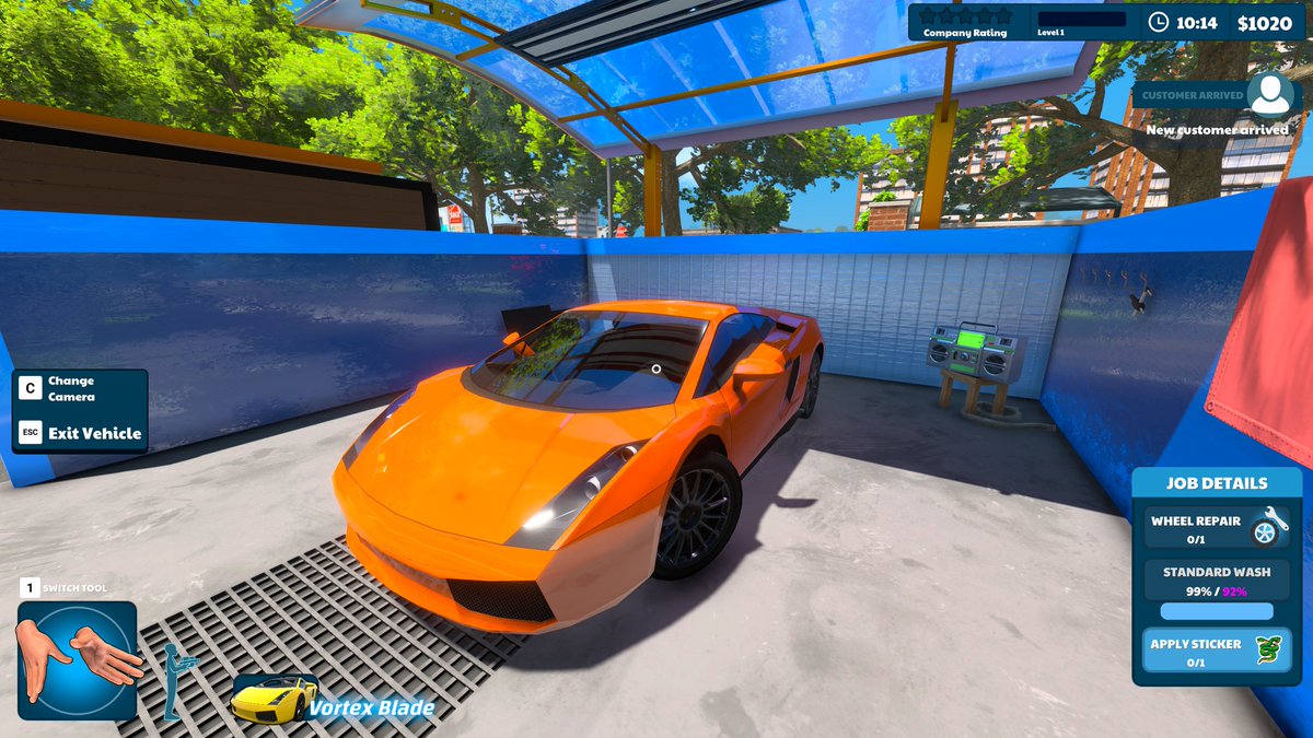 Express Car Wash Simulator tweet media