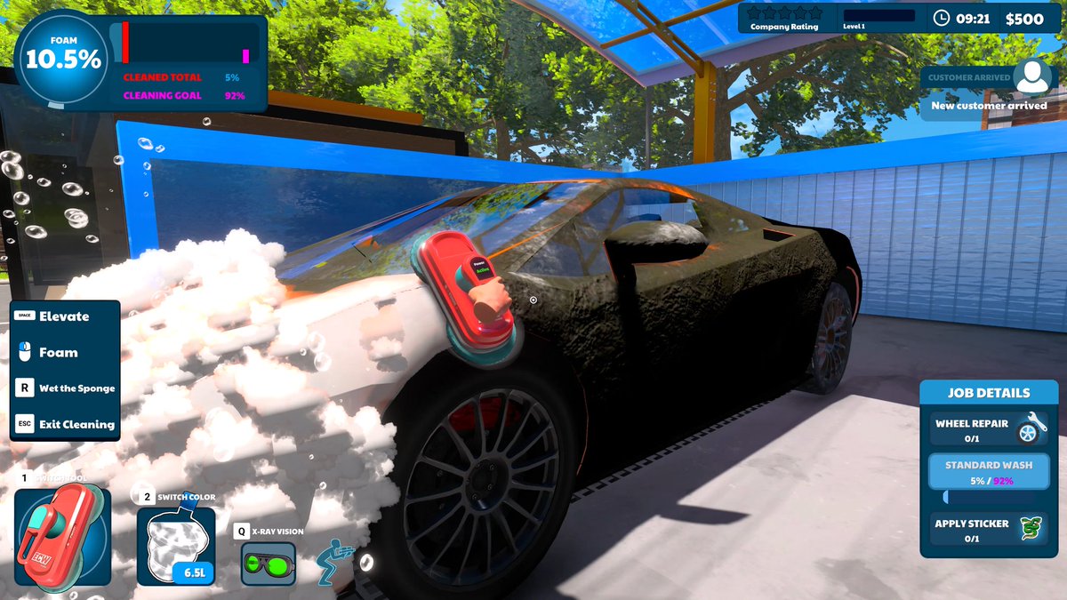 Express Car Wash Simulator tweet media