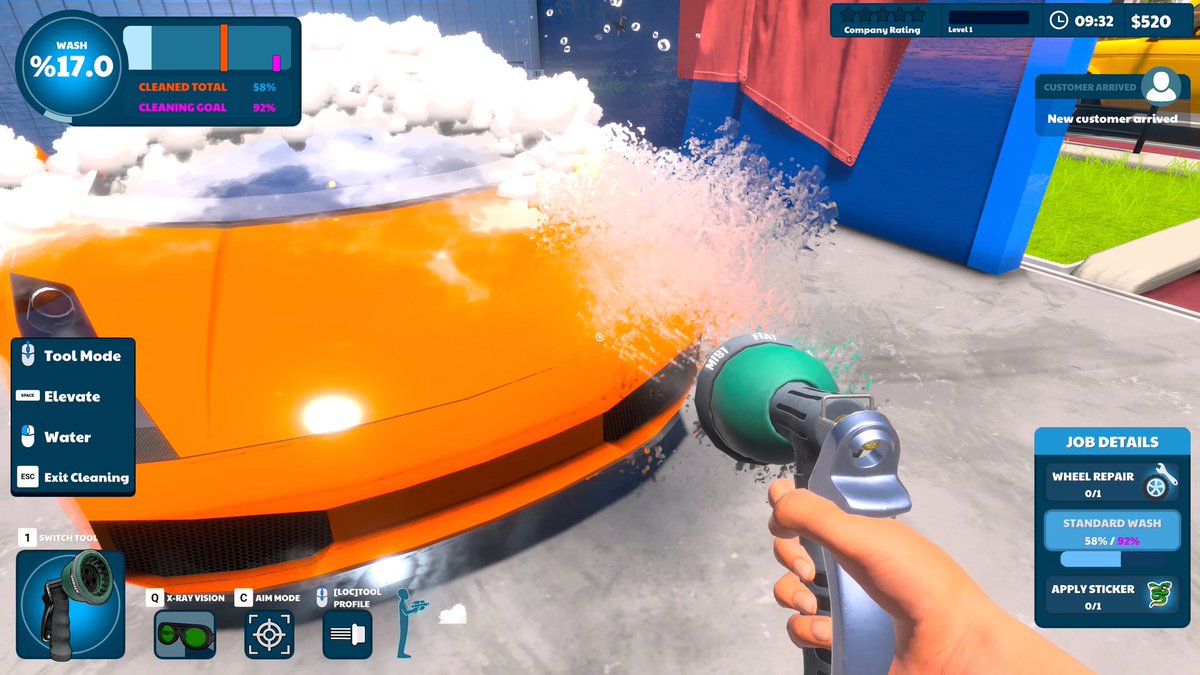 Express Car Wash Simulator tweet media