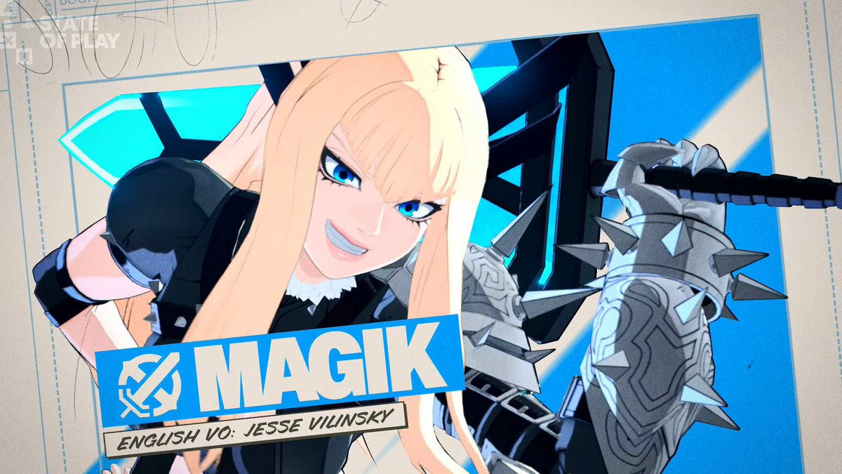 ReignOfPride's tweet photo. MAGIK IN MARVEL TOKON AHHHH https://t.co/X37kZYVcpI