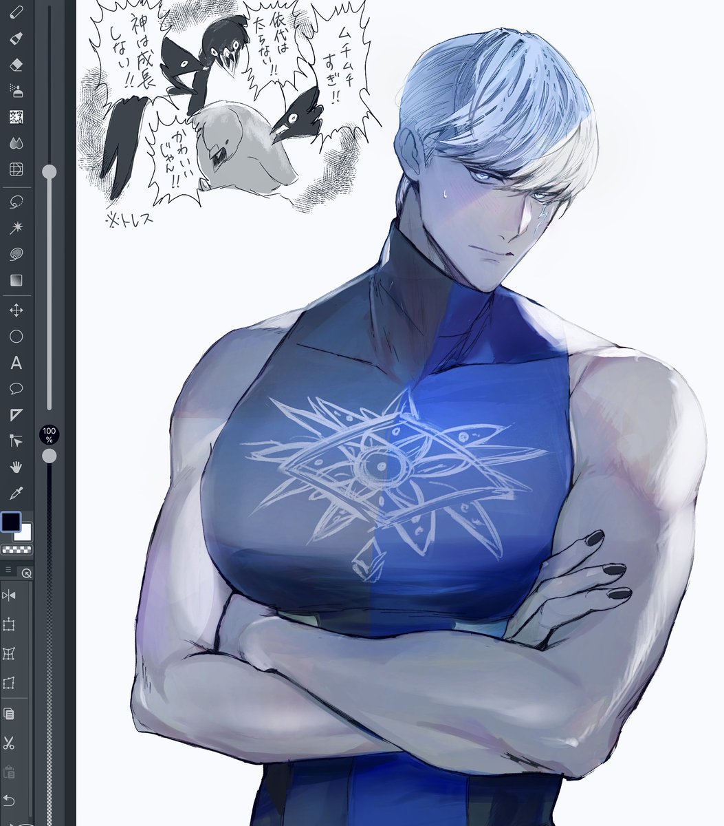 samu_eokiba's tweet image. 服の柄が伸びる巨乳ロマンを心が求めてる