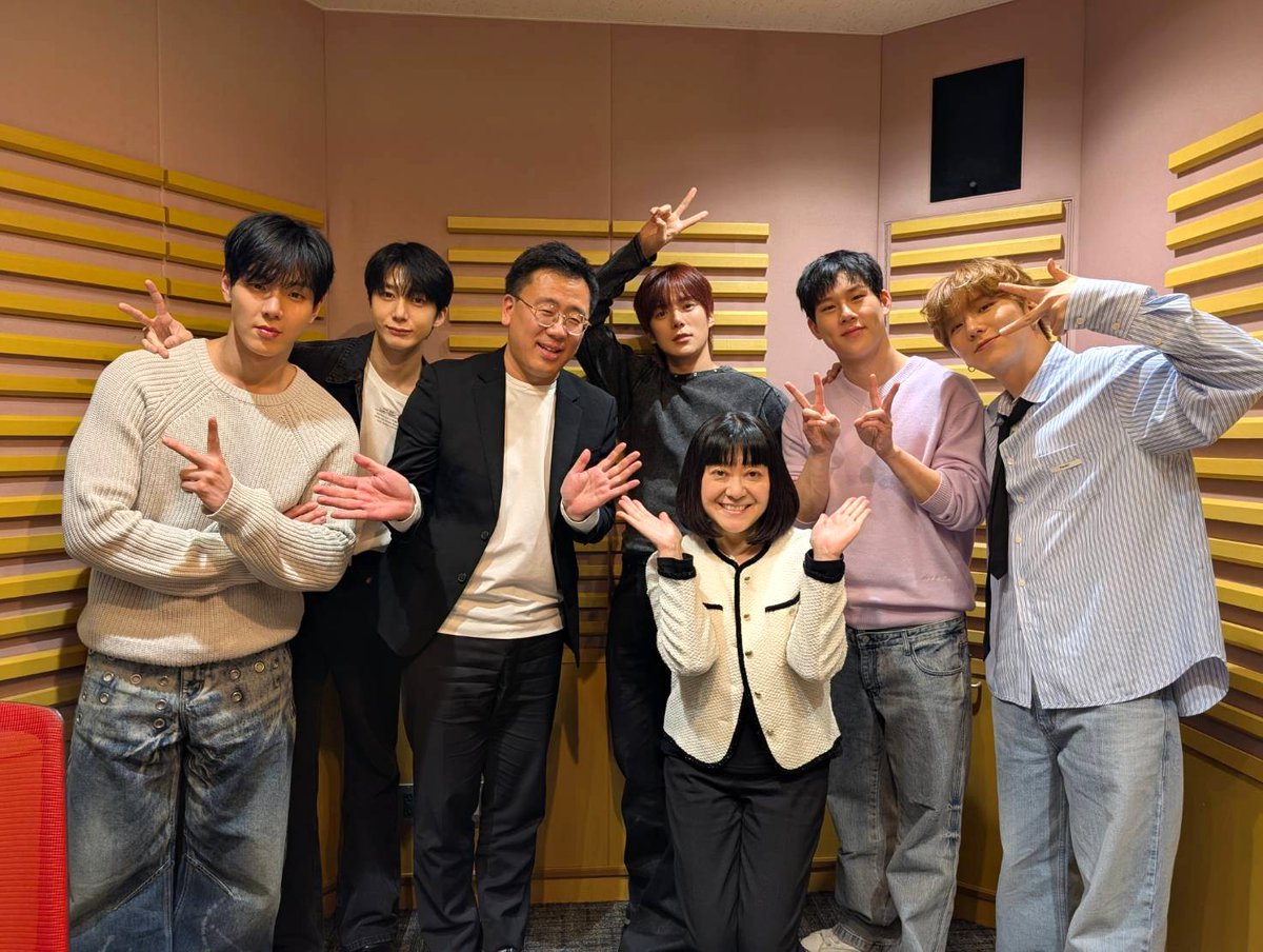 この後20:00- #ニッポン放送 #古家正亨 #KTRACKS 📻

MONSTA Xが二度目の登場✨
移動の飛行機内でよく食べるものは・・・、30代なので・・・、など楽しいお話し満載です‼️

是非、聴いてください🎶

🔽ラジオが聴けるradikoはこちら
radiko.jp/share/?sid=LFR…

#MONSTAX #MONSTA_X
