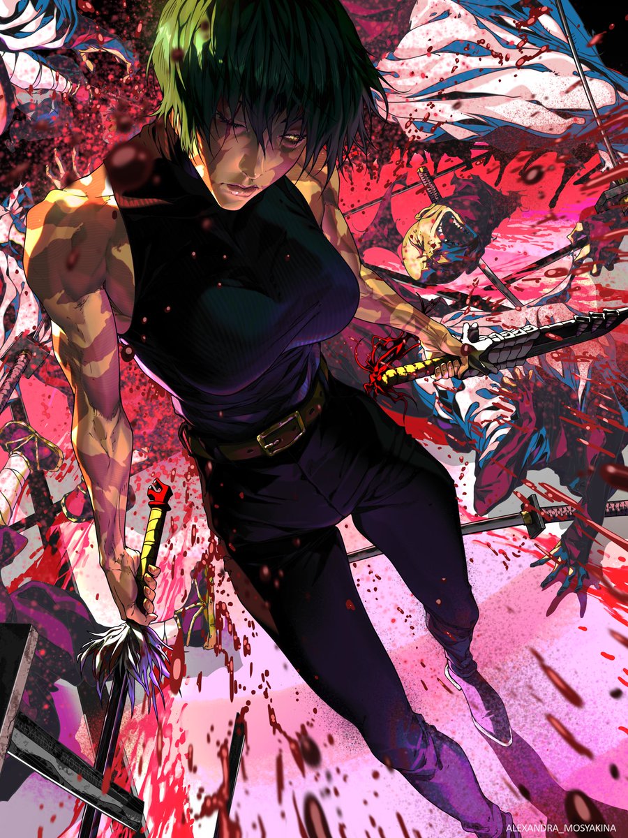 Maki 

#jujutsukaisen #jjk #makizenin