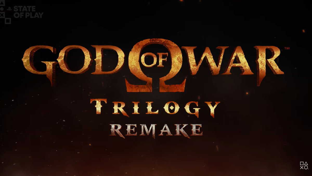 Anunciado God of War Trilogy: Remake.

#PS5