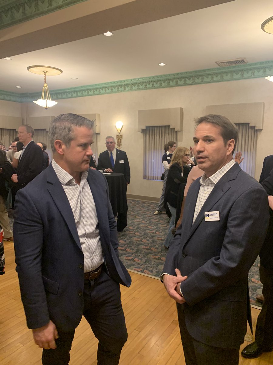 Thanks to former Congressman <a href="/AdamKinzinger/">Adam Kinzinger (Slava Ukraini) 🇺🇸🇺🇦</a> for coming to Anderson to speak to Hoosier Democrats about the importance of holding this administration accountable, and how we can be successful in the Midwest in 2026.

Together, we are going to replace Victoria Spartz this November.