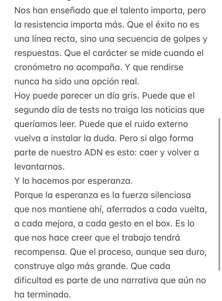 AstonMarUpdates's tweet photo. Caer, creer y volver a levantarse: la esperanza es nuestro motor. https://t.co/0GT8vGN7HX