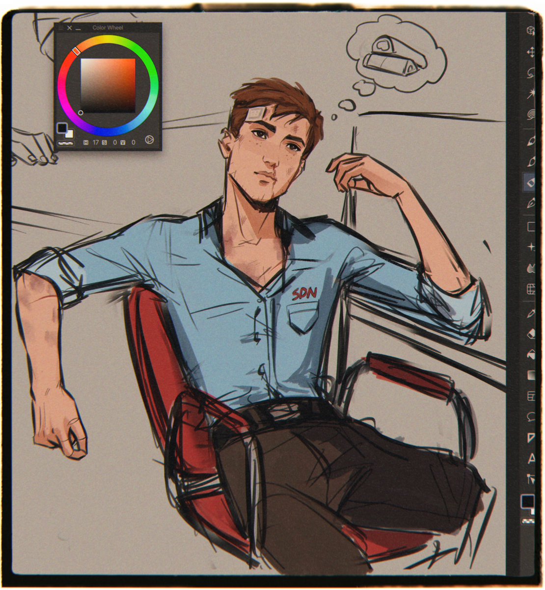 [#DispatchGame] Robert Robertson oh my lordddd #mechaman