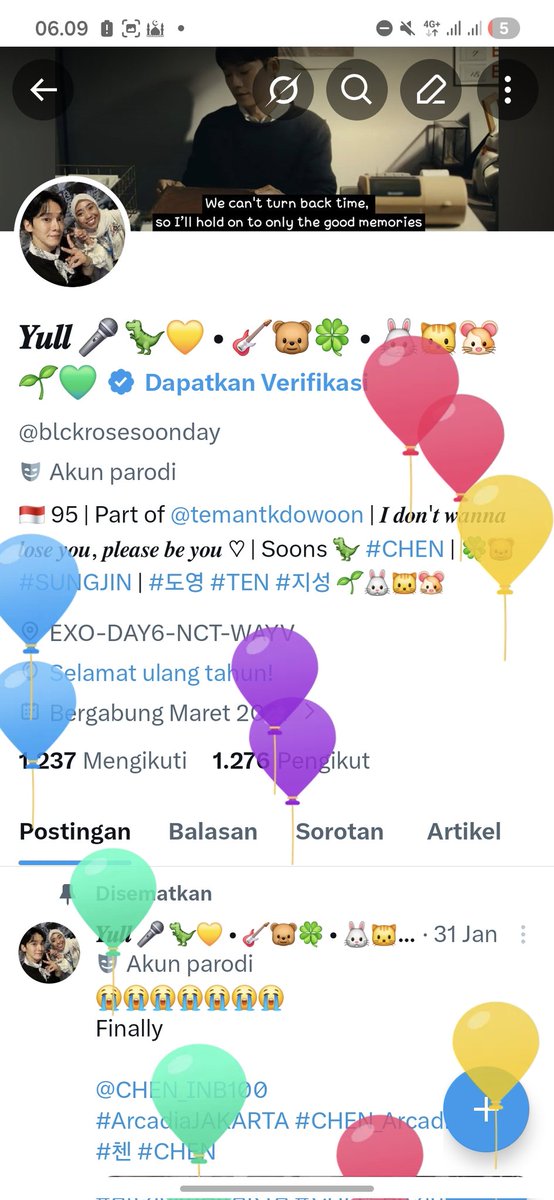 𝒀𝒖𝒍𝒍 🎤 🦖💛 • 🎸🐻🍀 • 🐰🐱🐹🌱💚 tweet media
