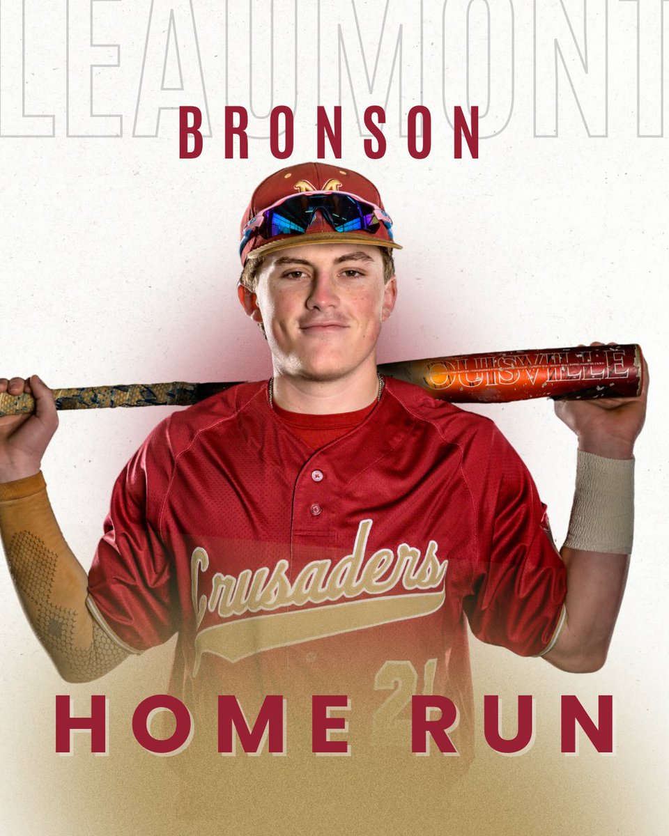 BRONNY BOMBS 💣 🔥

Bronson Leaumont with a homer to right!

BM 3 - French Settlement 0