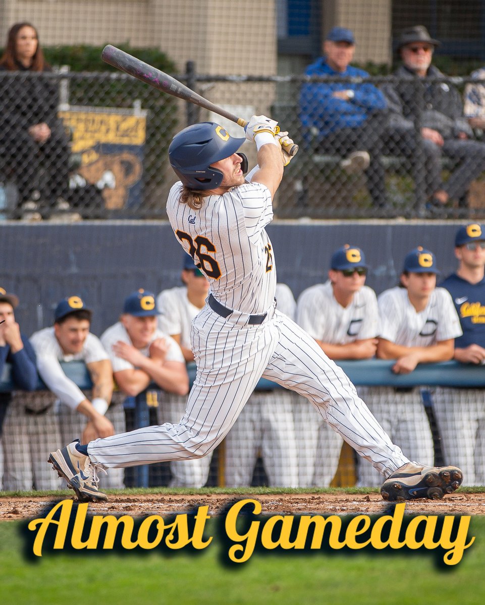 CalBaseball's tweet photo. 𝑨𝒍𝒎𝒐𝒔𝒕 𝑮𝒂𝒎𝒆𝒅𝒂𝒚 ⚾️
#GoBears https://t.co/iUk68RjkZ7
