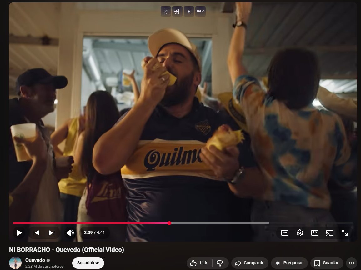 La Cobra sale en el videoclip de la nueva canción de Quevedo