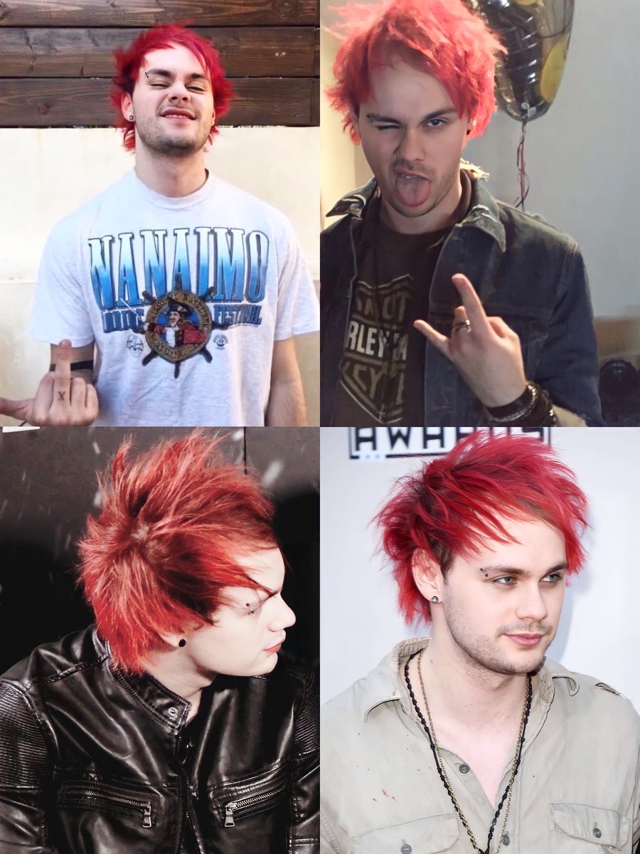 I will always be in loveeeeeee with red hair Michael