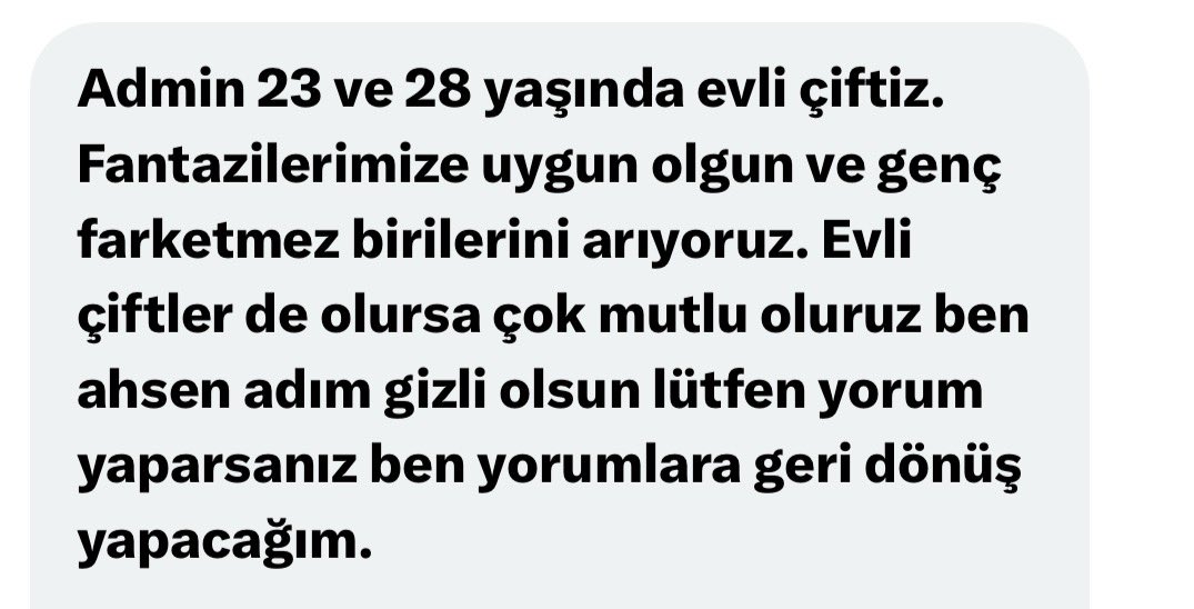 KIBRIS İTİRAF VE ÇİFT BULMA ARAYIŞ SAYFASI tweet media