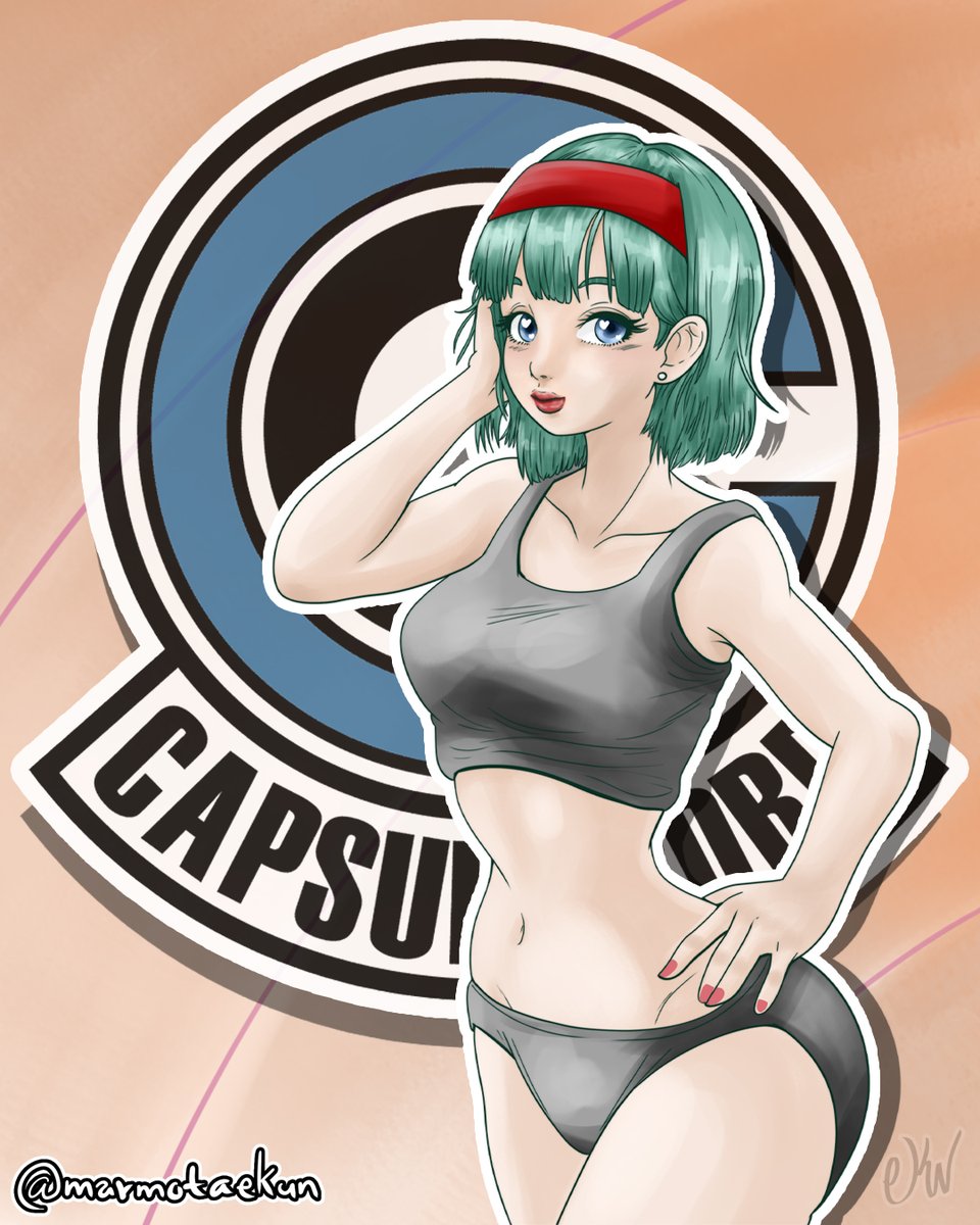 MarmotaEkun's tweet photo. #DragonBall #DragonBallZ #DragonBallSuper #Bulma #CapsuleCorp #ブルマ #カプセルコーポレーション #ドラゴンボール https://t.co/rTPUiZKO8l