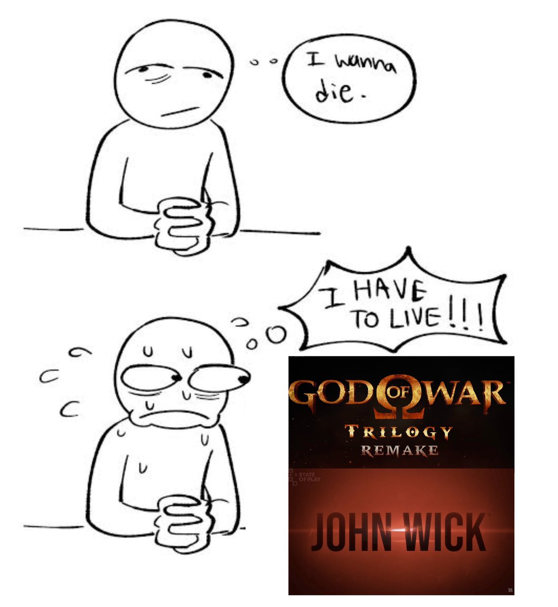 John Wick game and God of War Trilogy Remake! I'm living!!