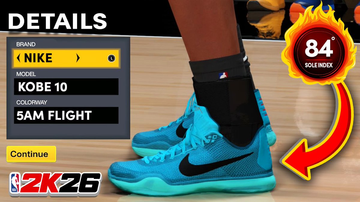 TheSoleLab_2k's tweet photo. π§ͺ New Shoe Drop π§ͺ
Kobe 10 5am Flight
https://t.co/a1N7j7qchM
#thesolelab #solenation #nba2k26 #nba2k #nike #kobes #kobe10 https://t.co/yfsQwmltWJ