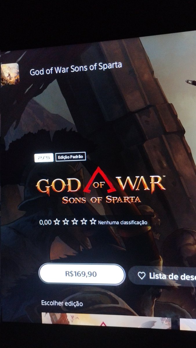 GOD OF WAR SONS OF SPARTA LANÇOU AGORA