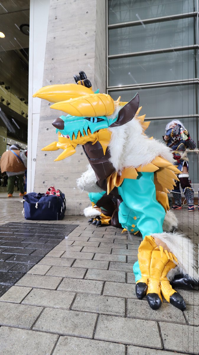 #WF2026Wコスプレ 
#FursuitFriday 
⚡️🐺✨️
📷️:絵崎教授さん
