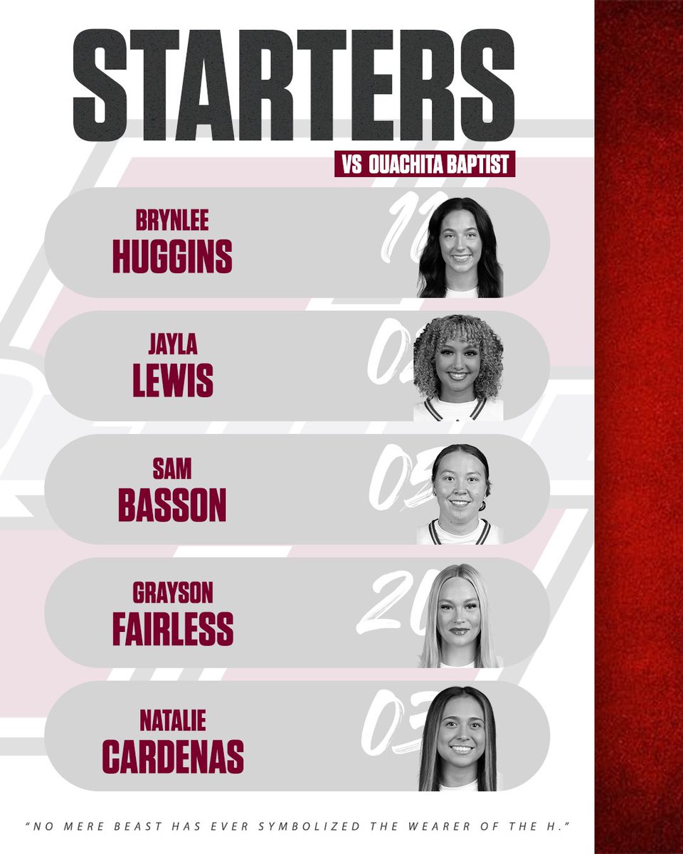 ReddiesWBB's tweet photo. Starting 5️⃣

#NoMereBeast https://t.co/WWw03MNxMf