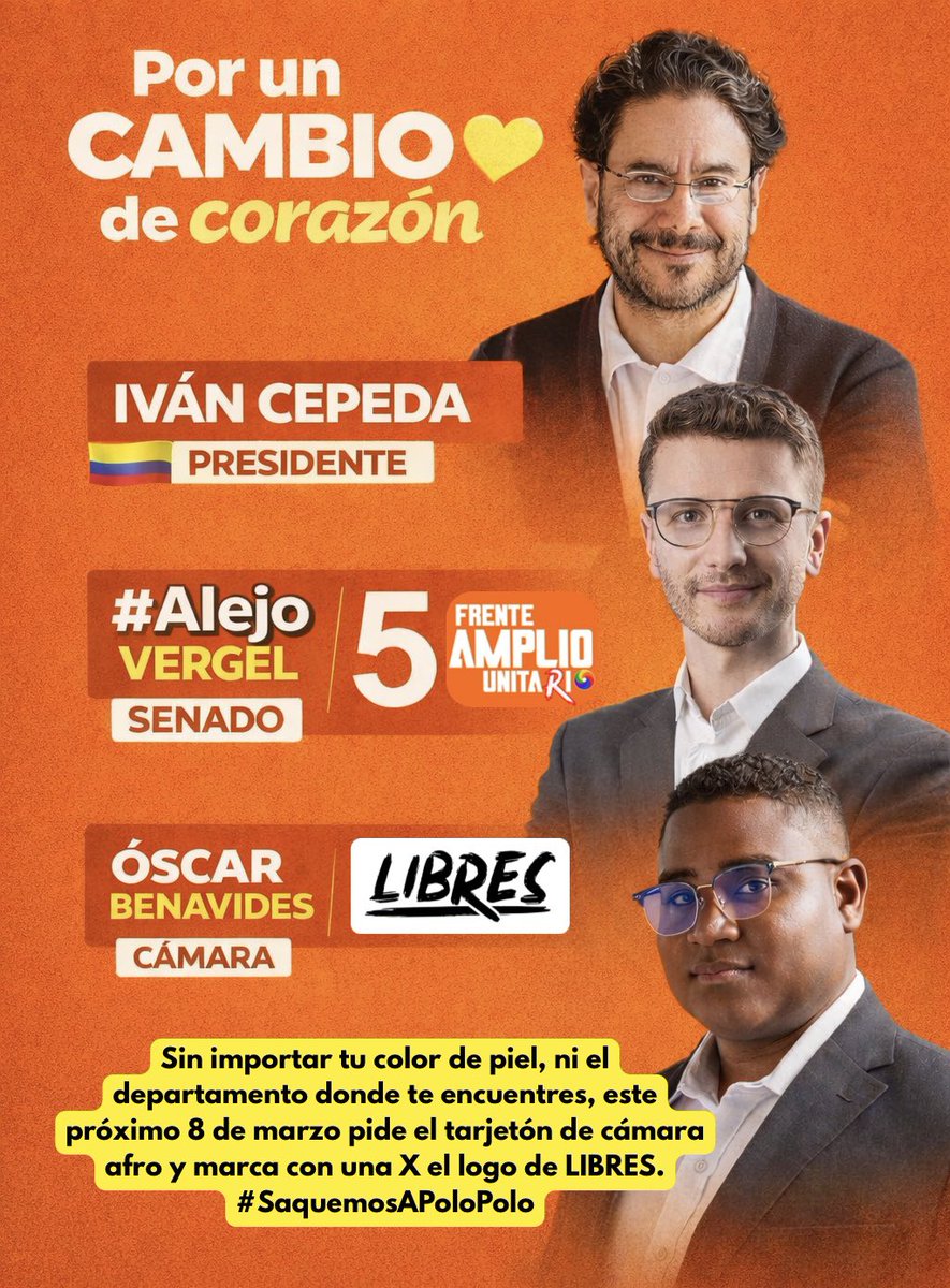 La fórmula ganadora: <a href="/IvanCepedaCast/">Iván Cepeda Castro</a> presidente, <a href="/YoAlejoV/">Alejo Vergel</a> al senado y <a href="/ODBenavidesA/">Oscar Benavides</a> a la cámara. ✊