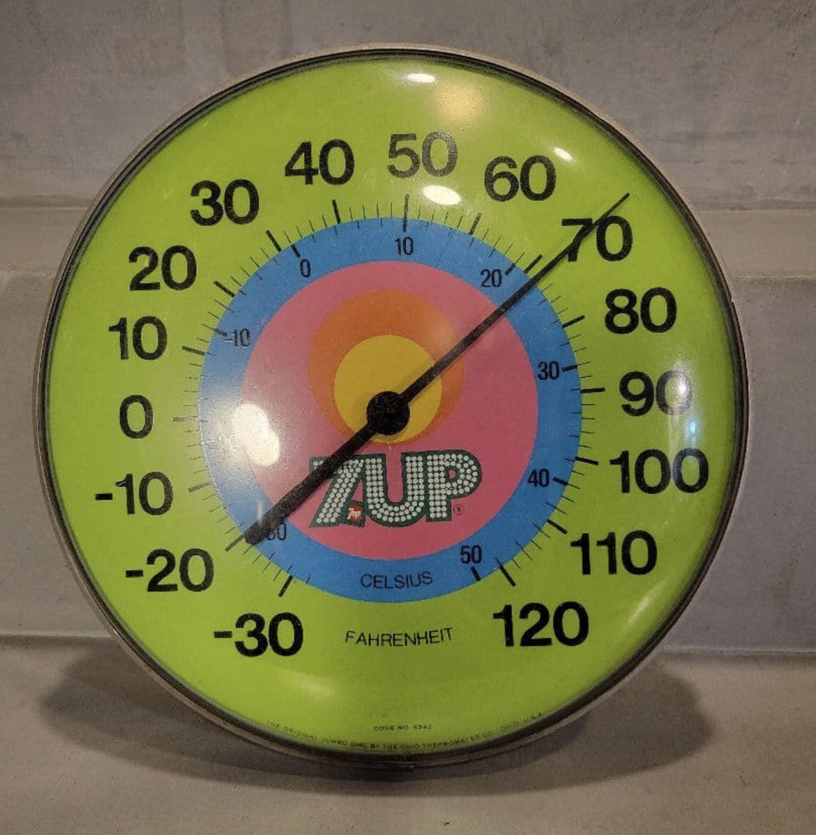 アメリカ雑貨を集めてまして、このピーターマックスがデザインした7UP