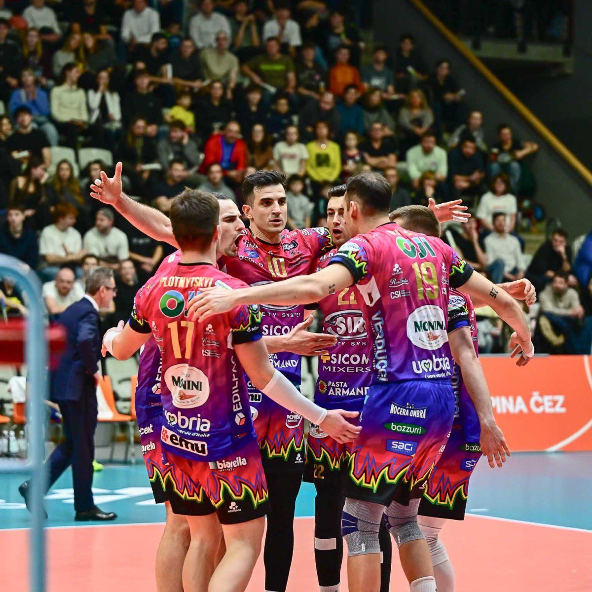 📝試合結果 ○プラハ 0-3 ペルージャ◯ (13-25, 18-25, 17-25