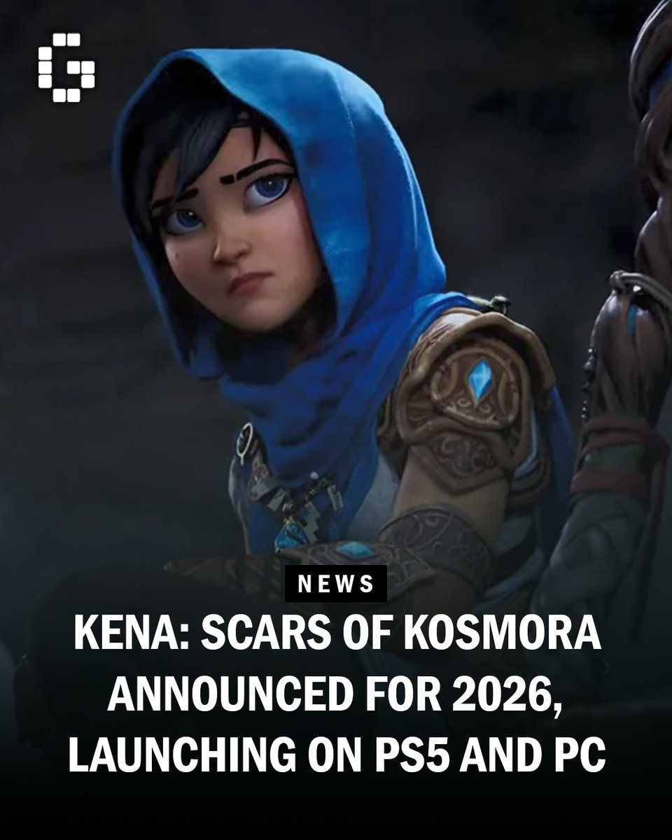 GamerBraves's tweet image. Kena returns in Kena: Scars of Kosmora, coming to PS5 and PC in 2026. A new island, fractured staff, elemental alchemy, and deeper combat await. Are you ready to guide spirits once more?

Read the article below.
gamerbraves.com/kena-scars-of-…

#KenaScarsofKosmora #Kena #EmberLab