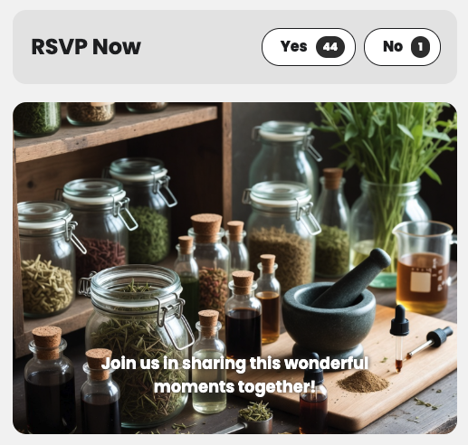 myeventon's tweet photo. RSVP addon new version 3.1 is now available with updated designs and more! 🚀
https://t.co/ACQF6W0DrS

Changelog: https://t.co/QtjZJ3Is8e

#newevoupdate #rsvp #eventcalendar #wordpress #ai https://t.co/cl2TFXWbe8