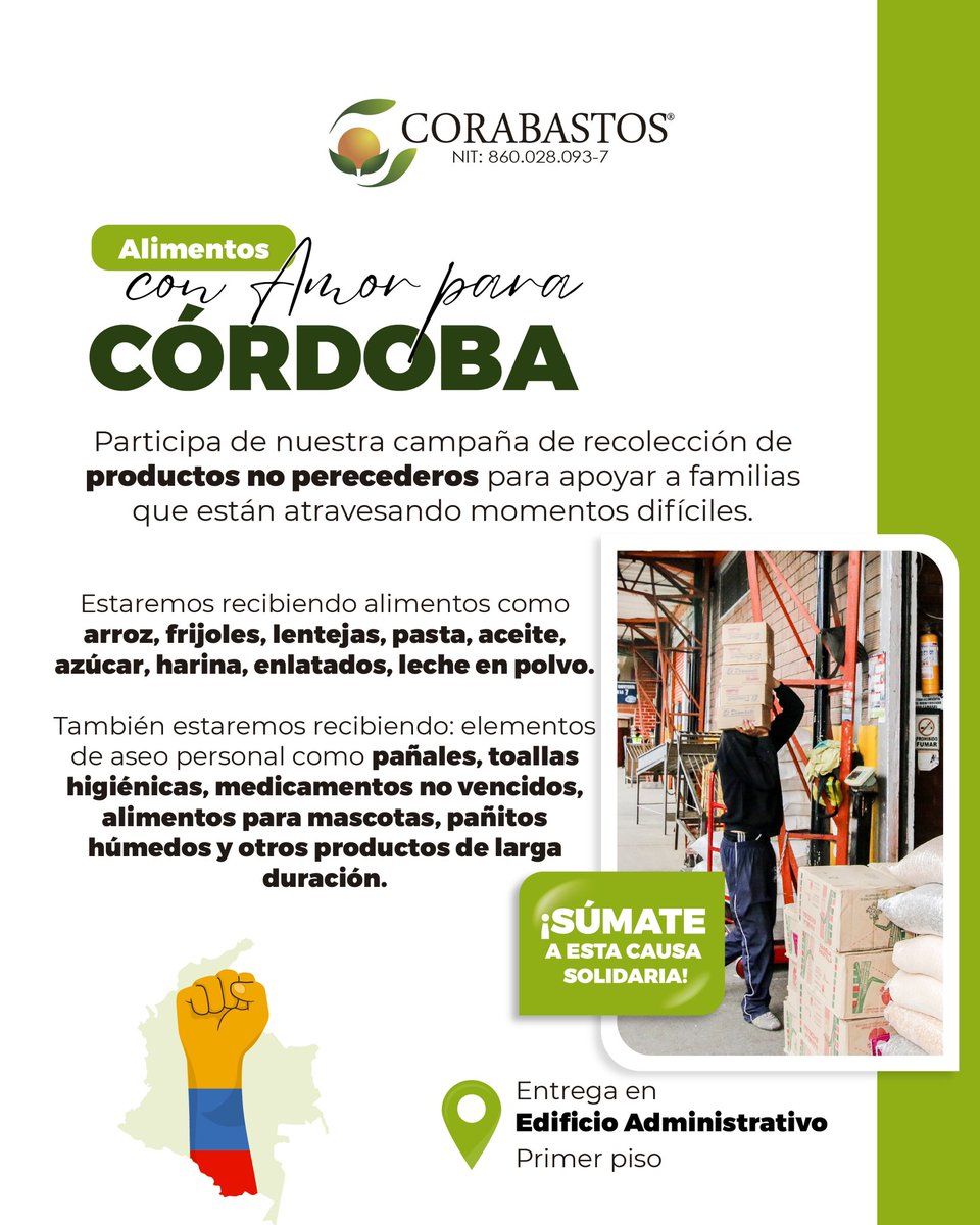 Corabastos SA tweet media