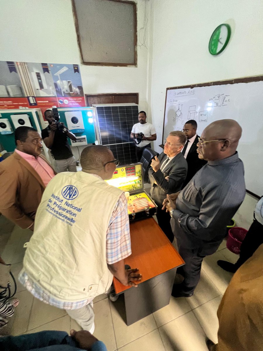 Heureux d’avoir échangé ce jeudi 12 février 2026 avec, <a href="/HerveConan/">Herve Conan</a>, le Directeur de l’AFD, en RDC, sur l’accélération de nos projets à l’INPP.

🏗️ Nouvelles infrastructures
👩‍🎓 Formation des femmes
⚙️ Centres modernisés
La formation professionnelle est un pilier de la