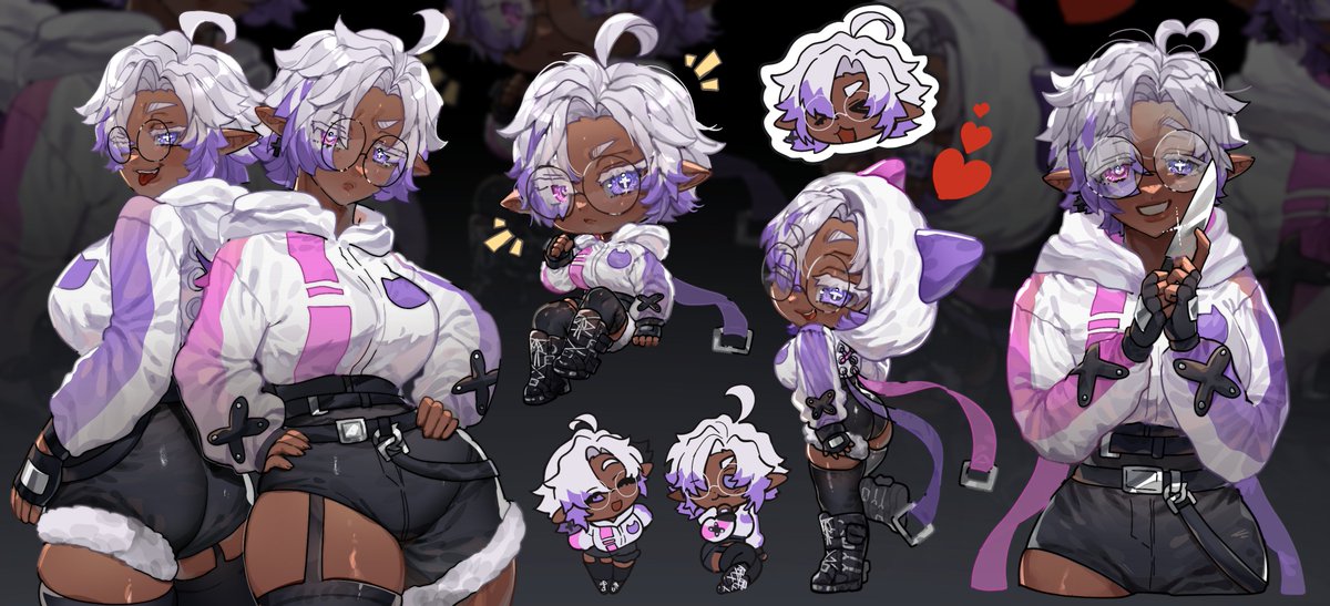 Day 12 of Black History Month is here alongside Faerie-Born Intergalactic Bounty Hunter <a href="/_NovaFae/">Novaria✨🔪</a>! If you'd like a goofy personality packed with chill variety gaming vibes, comfy art streams, and a gorgeous design look no further! You'd trust her with your next contract, right?