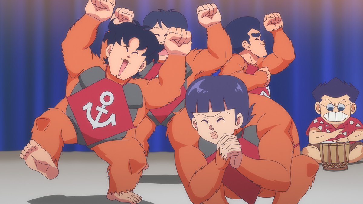 TVアニメ『ハイスクール！奇面組』
　　　　　第6⃣話
　　  📺今 夜 放 送📺

今夜は
豪が学校を休む千絵のお見舞い選びに奮闘！
そして伊狩先生と石砂先生の結婚を
奇面組が盛大にお祝い⁉

第6話
「モジモジ豪くん」
「教えてください結婚のこと」
🌟今夜23:30～
　全国フジテレビ系 #ノイタミナ