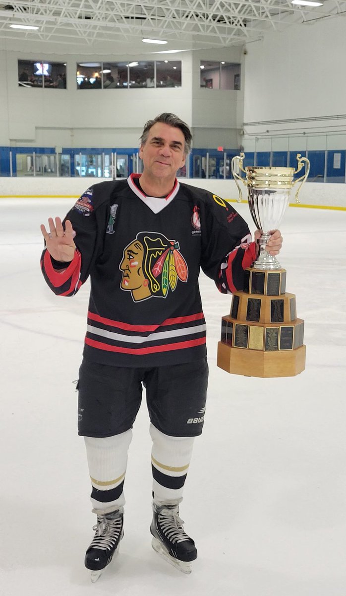 Dale_Sheppard's tweet photo. Had a great time at the 30th  Annual RE/MAX Hockey Tourn this year, &amp; our team ended up winning the Tournament, which was a nice bonus. This was my 28th year &amp; I am grateful to be a part of this each &amp; every year. A special shout out to Bill Macklem for his continued sponsorship https://t.co/SD1JZJu4qJ