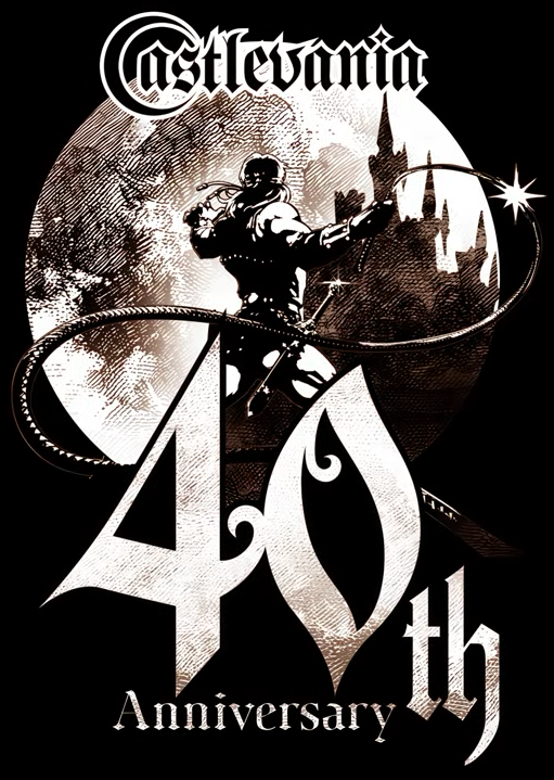 40th anniversary logo :)

#Castlevania 
#Castlevania40