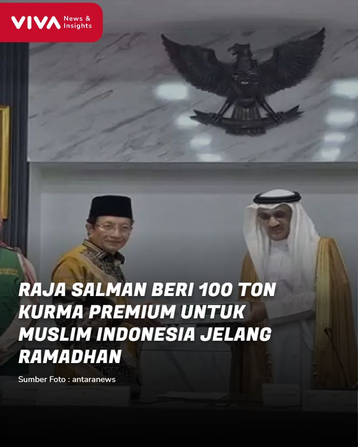 Raja Arab Saudi Salman bin Abdulaziz menyerahkan 100 ton kurma sebagai hadiah untuk memenuhi kebutuhan umat Islam di Indonesia menjelang bulan suci Ramadhan.

Penyerahan bantuan 100 ton kurma dari Raja Salman itu disampaikan oleh Duta Besar Kerajaan Arab Saudi untuk Indonesia
