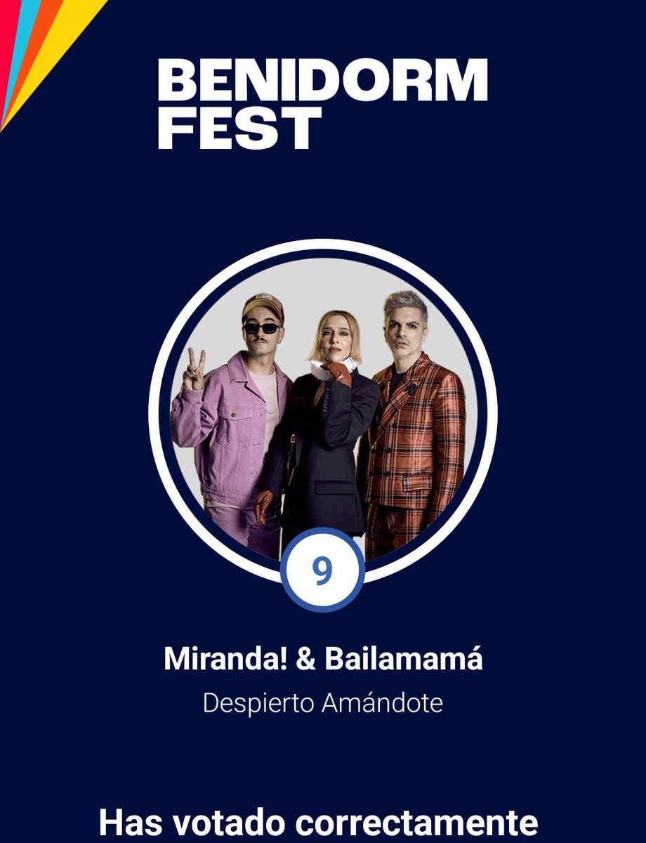 lideando's tweet photo. Papá, ya está hecho #BenidormFestSemi2 https://t.co/9ABCC8Wlqk