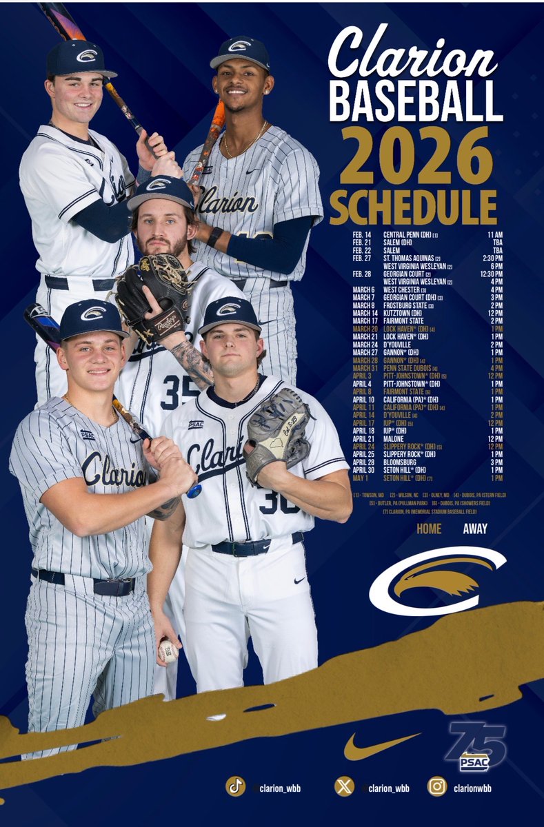 Clarion Baseball tweet media