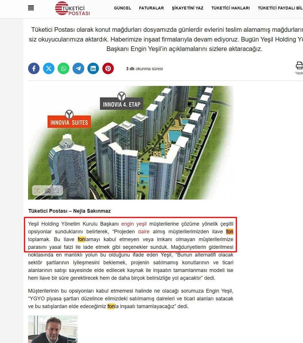 tanselbay1's tweet photo. KAP diyor ki: "Ek bedel talep edildiği iddiaları gerçeğe aykırıdır". BELGE diyor ki: "Müşterilerden İLAVE FON TOPLAMAK gibi seçenekler sunduk". Kimin sözüne inanalım? Kendi patronunuza mı, yoksa panikle attığınız KAP yazısına mı? #YeşilgyoKumpası  @spkgovtr @akpartiistanbul https://t.co/FtpSN3mSPv