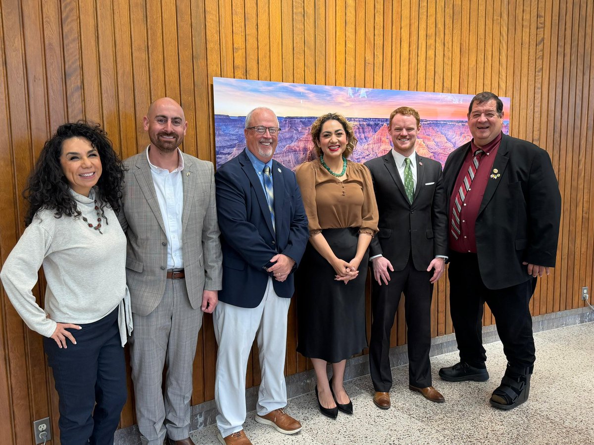 PortNogales's tweet photo. Nogales leaders testified before the Rural Development Committee at the State Legislature on the need to modernize the DeConcini Port of Entry, a national asset vital to trade, tourism, commerce, and security. Thank you Chair Martinez and Rep Consuelo Hernandez for your support! https://t.co/lxYHiXaScp