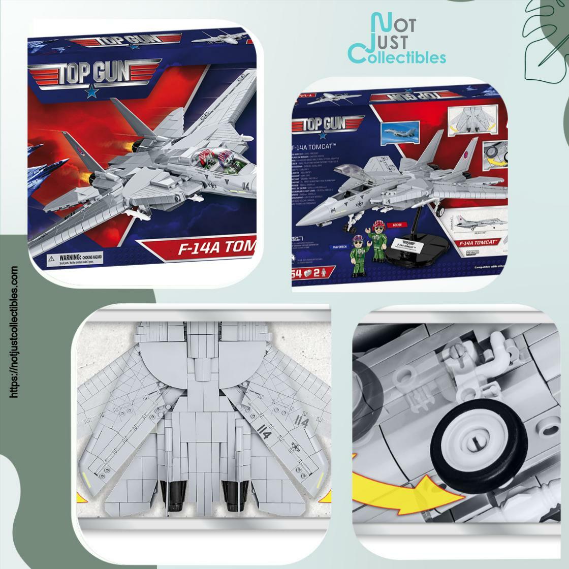 NotJustCollect's tweet image. Unleash your inner pilot with the COBI F-14A Tomcat™ #5811. Build, display, and dominate the skies. Grab yours today and take your collection to new heights! #AviationFan #BuildingFun

Shop Now notjustcollectibles.com/products/f-14a…