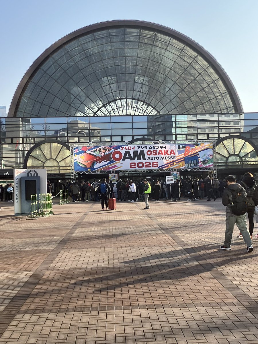 楽しみ🎶🎶😄

＃大阪オートメッセ