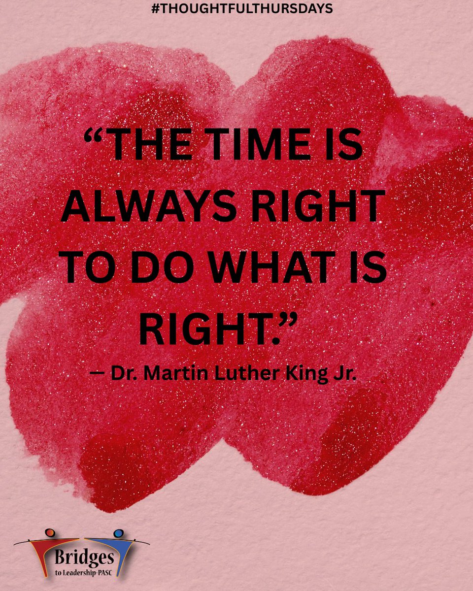 Bridges to Leadership (PASC) tweet media