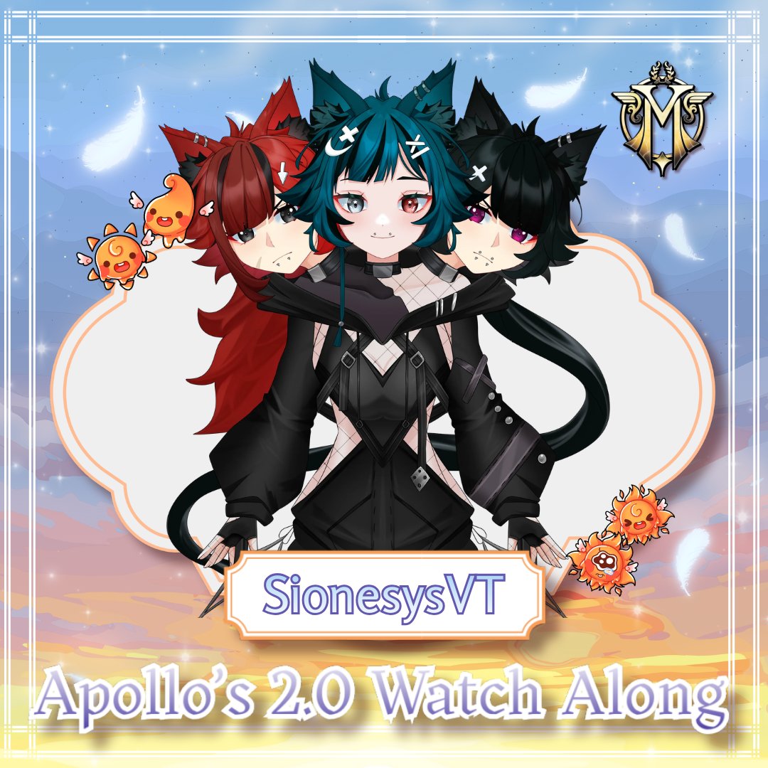 Join <a href="/sionesysvt/">Sio ⛓️🦴 Cerberus Puppygirl</a>  in watching Apollo’s 2nd anniversary livestream and 2.0 model debut on February 15 at 2pm CST!