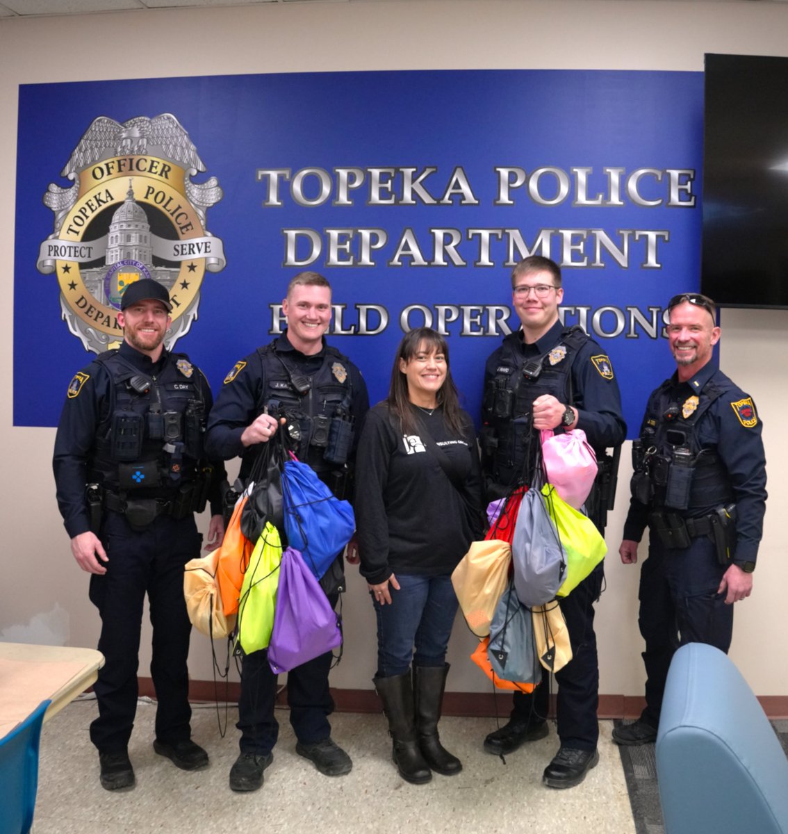 Topeka Police Department tweet media