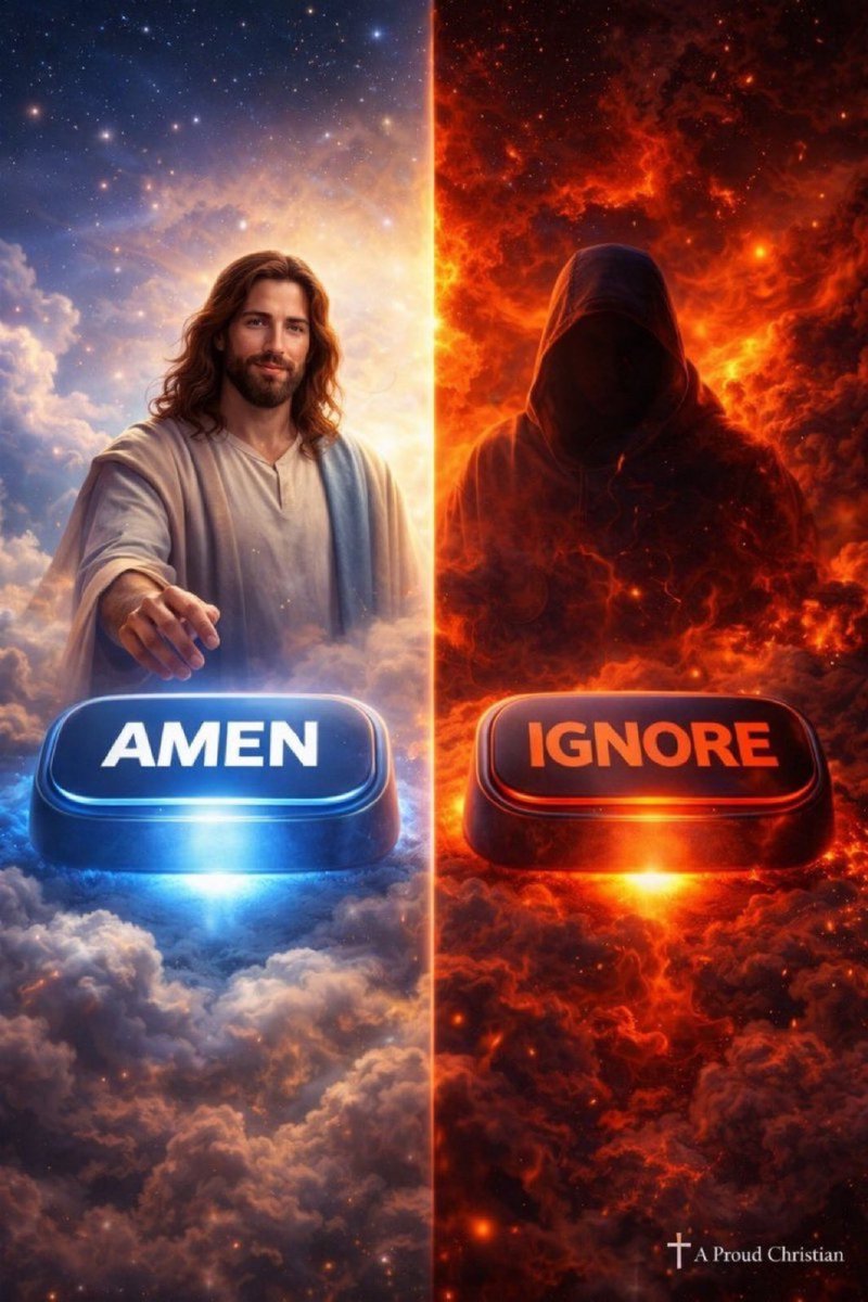 Amen or Ignore, your choice