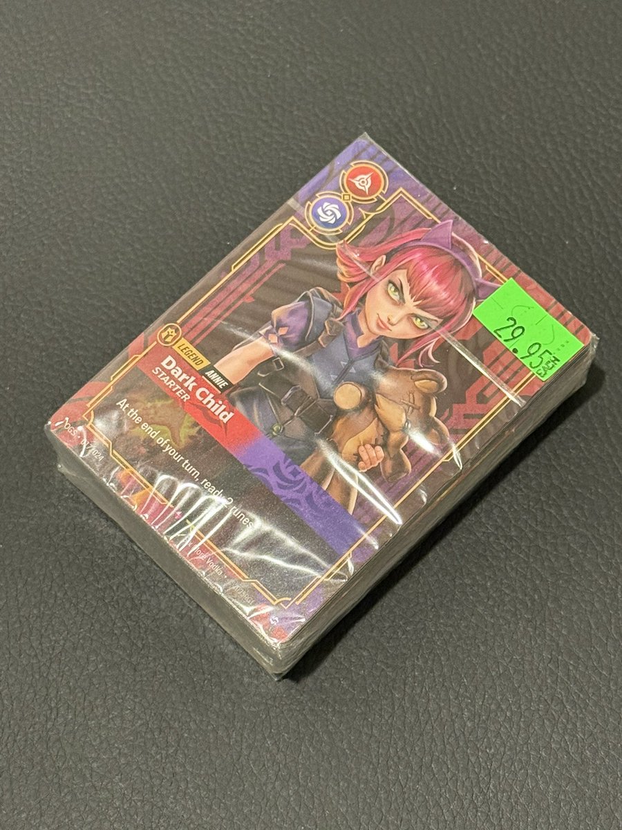 Stopped into my lgs just passing by and someone traded in an Annie pre-con today

So grateful my lgs isn't a bunch of scalpers, could've just opened the deck and sold the two flashes for more lmao