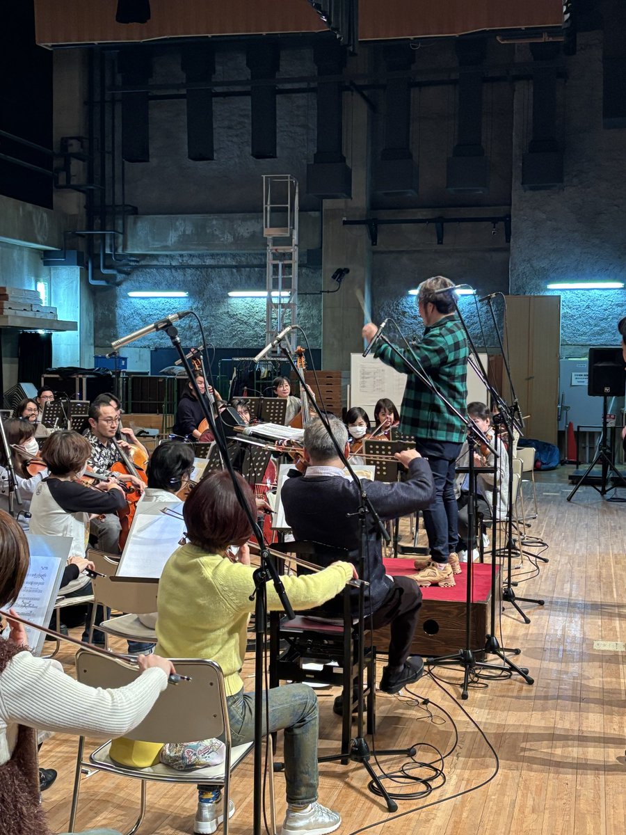 🎻✨オーケストラマッチ本日開演✨🎻

🎻2/13（金）18時開演
「『#njpw✖️#京フィル オーケストラマッチ」
いよいよ本日開演です！！
プロレスの感動を“音楽”で体感する特別公演です🎻

昨日はリハーサルも行われました！
寒い中恐れ入ります、みなさまご来場をお待ちしております✨