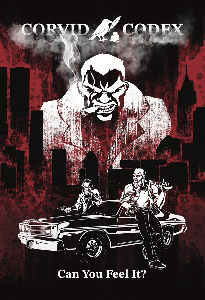 Corvid Codex is LIVE!

Pulp sci-fi, fantasy, post-apocalyptic, and cyberpunk fiction anthologies, released quarterly in high quality small print run paperback and digital PDF.

Fall in love with a who new host of heroes cut from the cloth of Kull, The Shadow, Solomon Kane, Conan,
