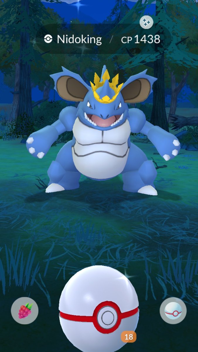 Finally Shiny Nidoking