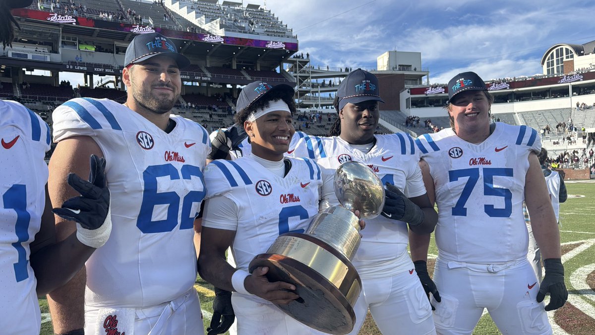 CarloBaroneTV's tweet photo. BREAKING: #OleMiss quarterback Trinidad Chambliss has been granted an extra year of eligibility with an preliminary injunction against the NCAA.

Chambliss will be the Rebels starting QB in 2026, as of now. Huge, huge news ahead of the first full season with Pete Golding as HC. https://t.co/KEqMEs94e3